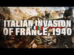 The Italian Invasion of France - 1940