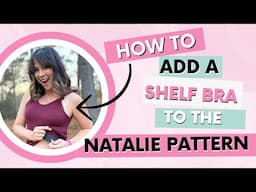 How To Add A Shelf Bra To The Natalie Knotted Tank.