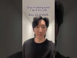 Daytrading until I quit my job day 22 #futures #daytrading #nq #es