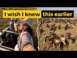 THE BEST Masai Mara Wildebeest Migration GUIDE- All you need to know BEFORE booking