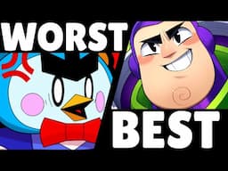 (V43) The BEST & WORST Brawlers of 2025 | Pro Tier List!