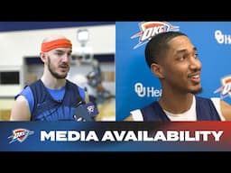 Shootaround Media Availability + One on One with Alex Caruso | February 7, 2025 | OKC Thunder