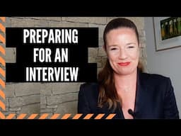 Interview Preparation Checklist : how to prepare for an in person or video interview