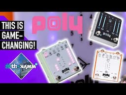 NEW Poly Effects FX Pedals | Overdrive, Reverb, Amp | #ThoNAMM25