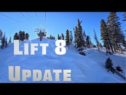 Lift 8 update current conditions Purgatory Ski Resort Colorado January 17, 2025