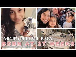 NICU MOM of a 27 Week Micro Preemie Baby & Two Young Children / Day In The Life of / Justine Marie