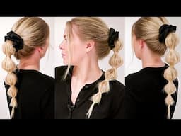 How To Bubble Braid Step By Step For Beginners! Quick & Easy Everyday Hairstyle