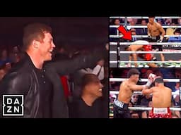 Pros Ringside REACTIONS On Benavidez KNOCKED By David Morrell 2 Times