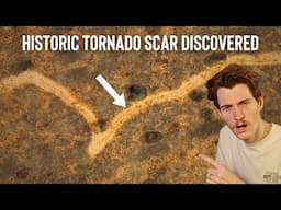 RARE UNDISCOVERED TORNADO SCAR - Recently Found on Google Earth!