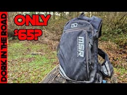 The BEST CHEAP Motorcycle Hydration Pack: MSR Enduro Pack 1 Year Review