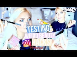 Testing NEW Pinterest Beauty Hacks 2017!