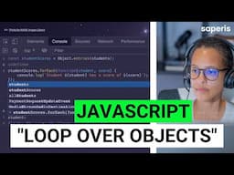 How to loop over objects in JavaScript