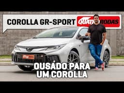 Toyota Corolla GR-Sport 2025 fica mais 'DESCOLADO' e menos ESPORTIVO