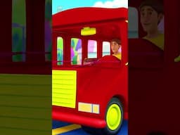 Wheels On The Bus ##shorts #nurseryrhymes #kidssongs #buscartoon #ytshorts