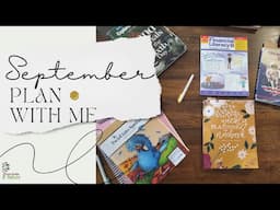 HOMESCHOOL PLAN WITH ME || SEPTEMBER 2024  || CREATING A HOMESCHOOL ROUTINE