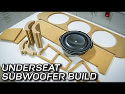 Building an Underseat Subwoofer Box - Woodworking and Details