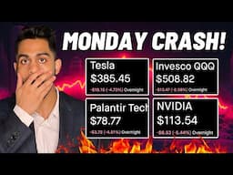 ⚠️ Emergency Update: Watch *BEFORE* 9:30 AM!! Monday Crash Incoming! [DO THIS] #tsla #pltr #nvda