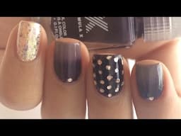 Gradient + Glitter Placement Nail Art | Formula X