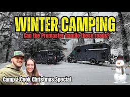 Will our Van Make it?! | Winter Camping with Friends @ekkonesters599