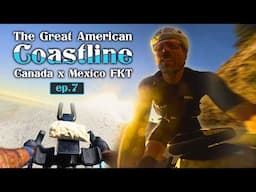 Day 7 | Will This COST Me The FKT Record? (Riding From Canada To Mexico) 🇨🇦🇺🇸🇲🇽