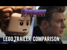 Avengers: Endgame Lego Trailer Comparison