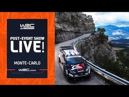 🔴 Post-Event Live Show | WRC Rallye Monte-Carlo 2025