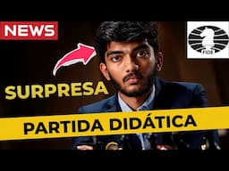 DICAS na partida do GUKESH no XADREZ do TATA STEEL