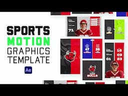 Sports Templates Motion Pack 5 Tutorial