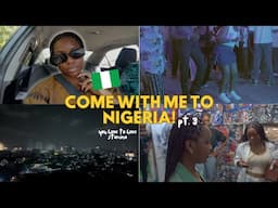 Goodbye Lagos (for Now) | BEST December Party & an IJGB Goes to the Market | Vlog Tia Taylor