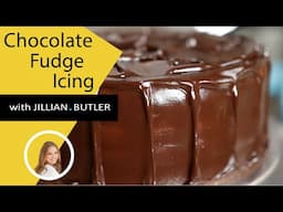 Chocolate Fudge Icing Frosting | Make your cakes shine!!