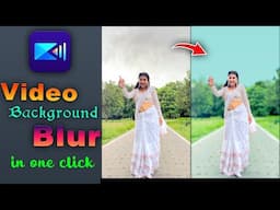 how to blur video background in phone/blur video background in powerdirector/video background blur