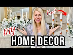 UPSCALE *DIY HOME DECOR* THAT LOOKS EXPENSIVE But ISN'T!