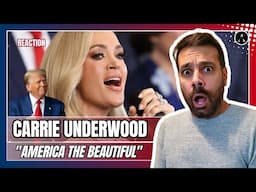 CARRIE UNDERWOOD - "America the Beautiful" | Trump 2025 Inauguration | REACTION