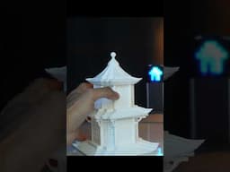 Stunning Chinese Castle-Inspired Light 💡| 3D Print ASMR ✨ #3dprinting