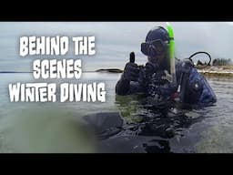 Diving Before a Major Winter Storm | Behind the Scenes