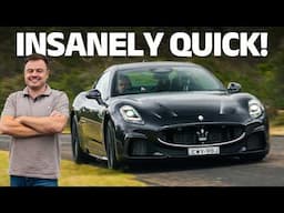 2025 Maserati GranTurismo Trofeo (inc. 0-100 & braking) review: This will put hair on your chest!