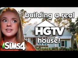 the sims 4 but i'm building a real life house!!!