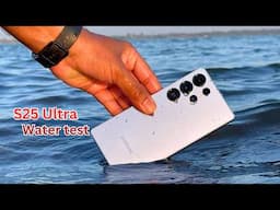 Samsung Galaxy S25 Ultra Water test | IP68 Rating