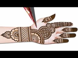 Very easy beautiful mehndi design | simple mehandi design| mehandi ka design | mehndi | mehandi