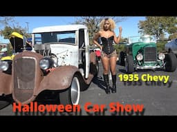 Halloween Car Show - Twin Peaks - 1935 Chevy Truck - Easter Eggs Pics