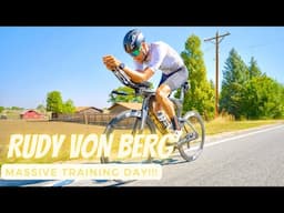 Big Day of Training with Pro Triathlete Rudy Von Berg