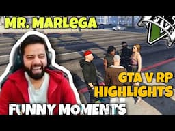 Mr. Marlega & Friends Funny Moments||GTA V RP HIGHLIGHTS||Ft.Rakazone Gaming, Ez4Bunny