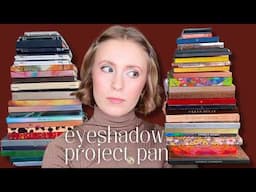 Trying to use EVERY pan of eyeshadow in a year?! PROJECT NO PAN LEFT BEHIND INTRO