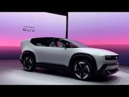 New Honda 0 series SUV Reveal! Live From CES (Could This Be The New Element?)