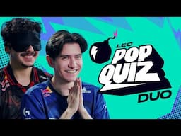 Describe the Champion | LEC Pop Quiz | 2025 Winter