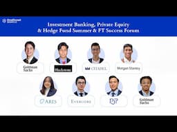 Onefinnet - Private Equity, Investment Banking & Hedge Fund Success-Goldman Sachs, Blackstone & more