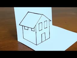 Very Easy 3d drawing Home