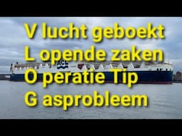 Vlucht geboekt, Lopende zaken, Operatie Tip, Gasprobleem