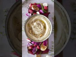 Roasted garlic and cannellini bean dip #veganrecipes