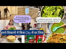 *A CALM PRODUCTIVE SUNDAY*reset Routine/*WINTER SPECIALMEAL HACK/Indian Mom Daily Busy Routine vlog